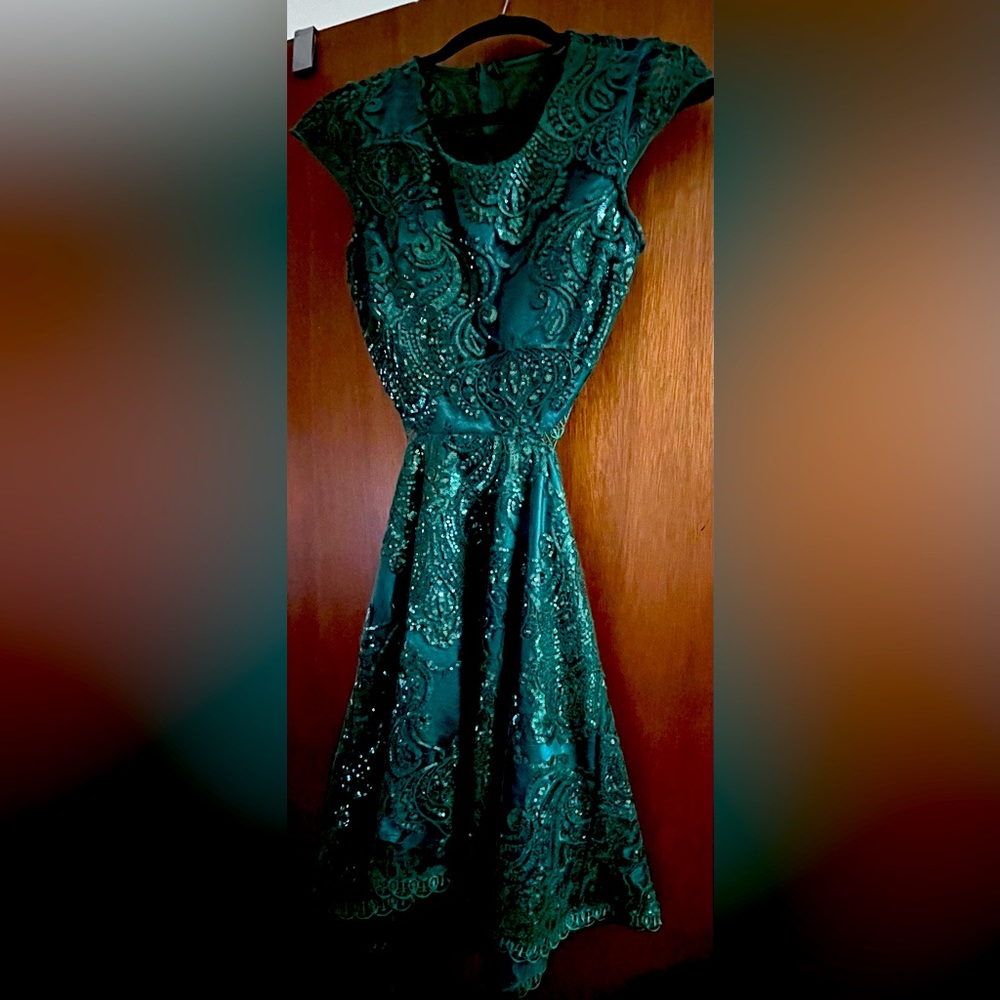 Gorgeous Emerald Green Dress